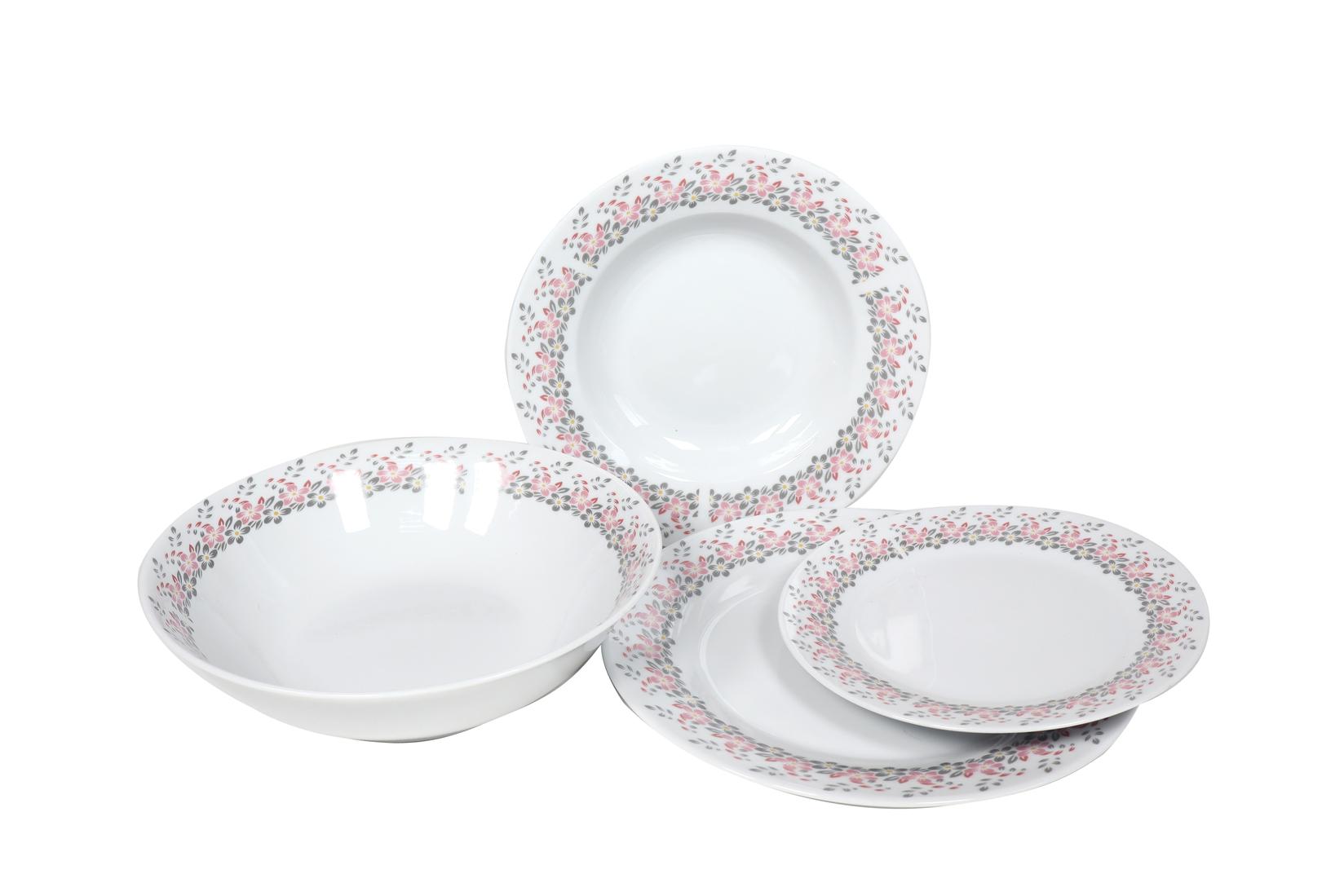 Sigma Porcelanski servis Cveće ZNT-2105, 19 komada
