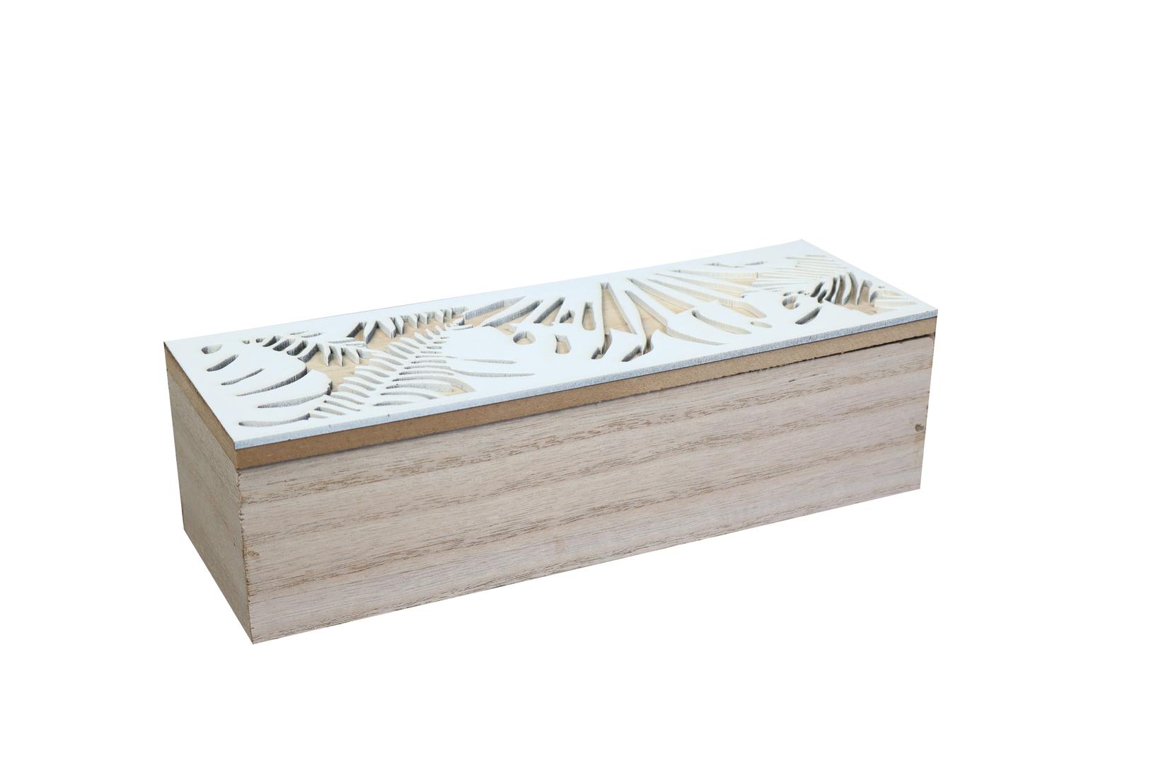 Sigma Drvena kutija 24x8cm, List, MV64-10