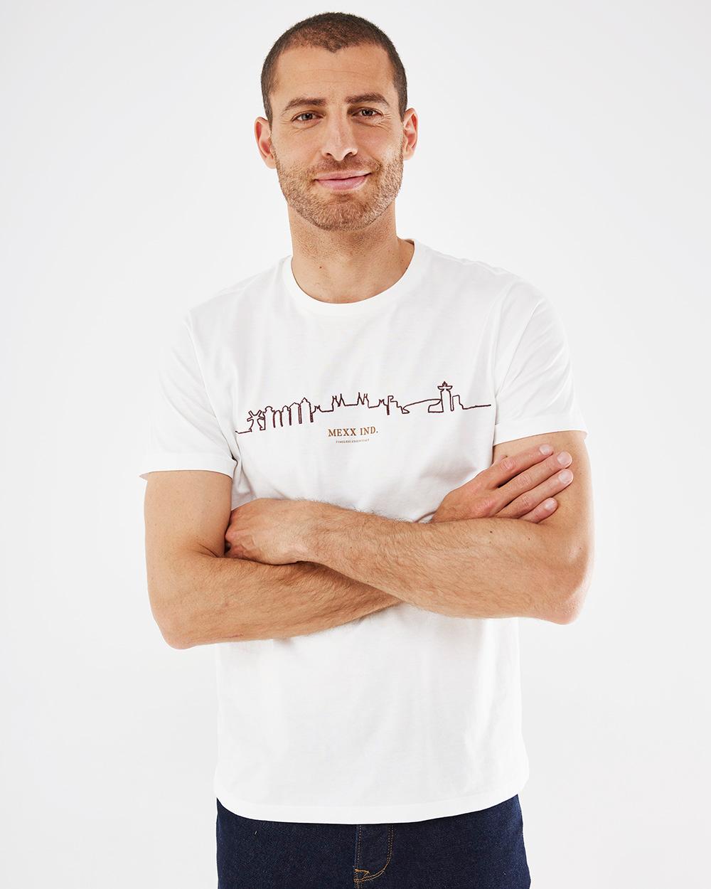 MEXX Muška majica kratkih rukava SS bela