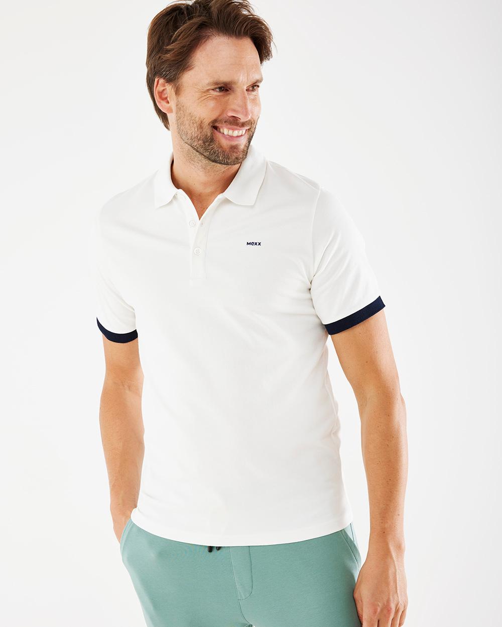 Mexx Muška polo majica kratkih rukava, Bela
