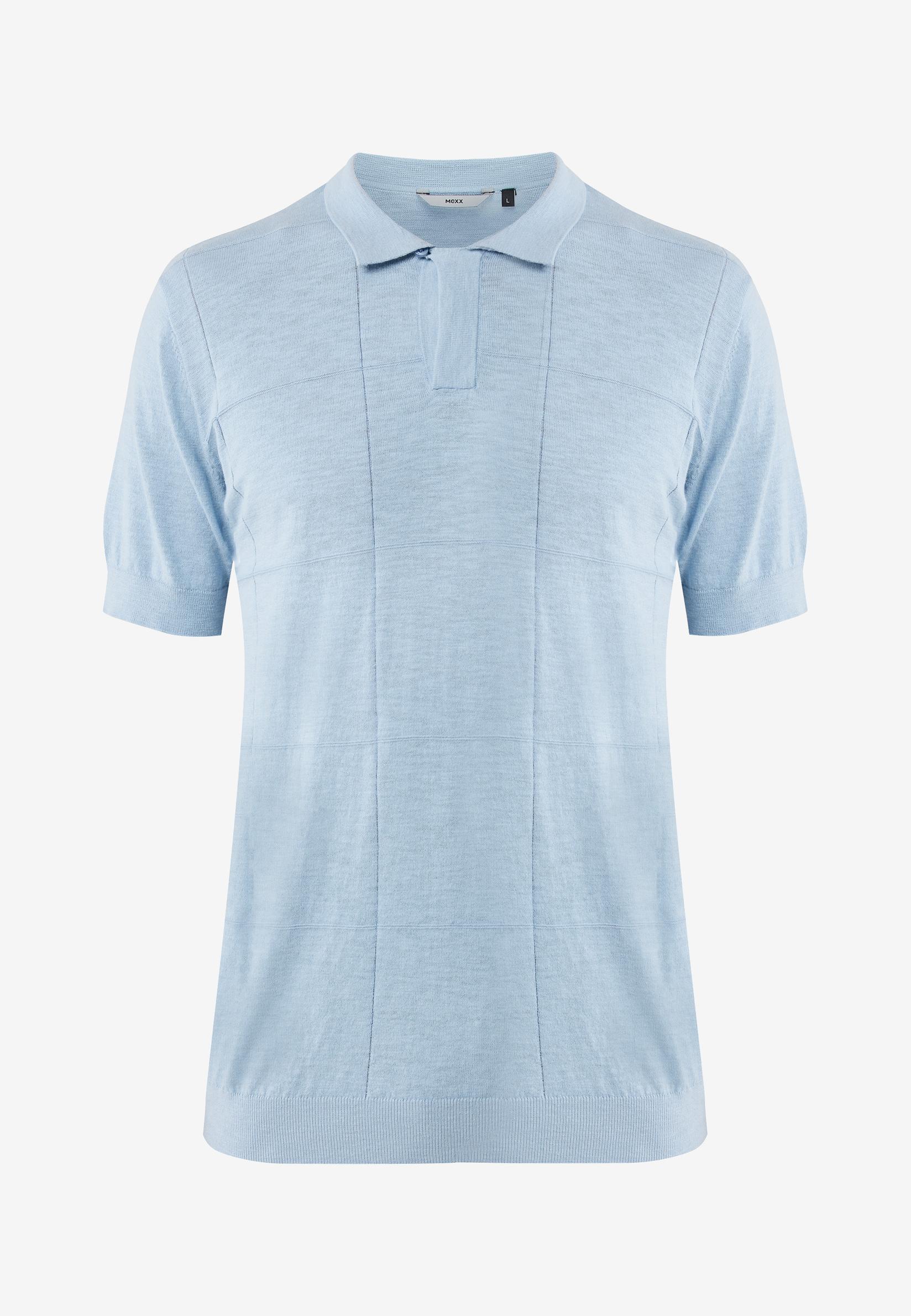 Mexx Muška polo majica kratkih rukava, Svetloplava