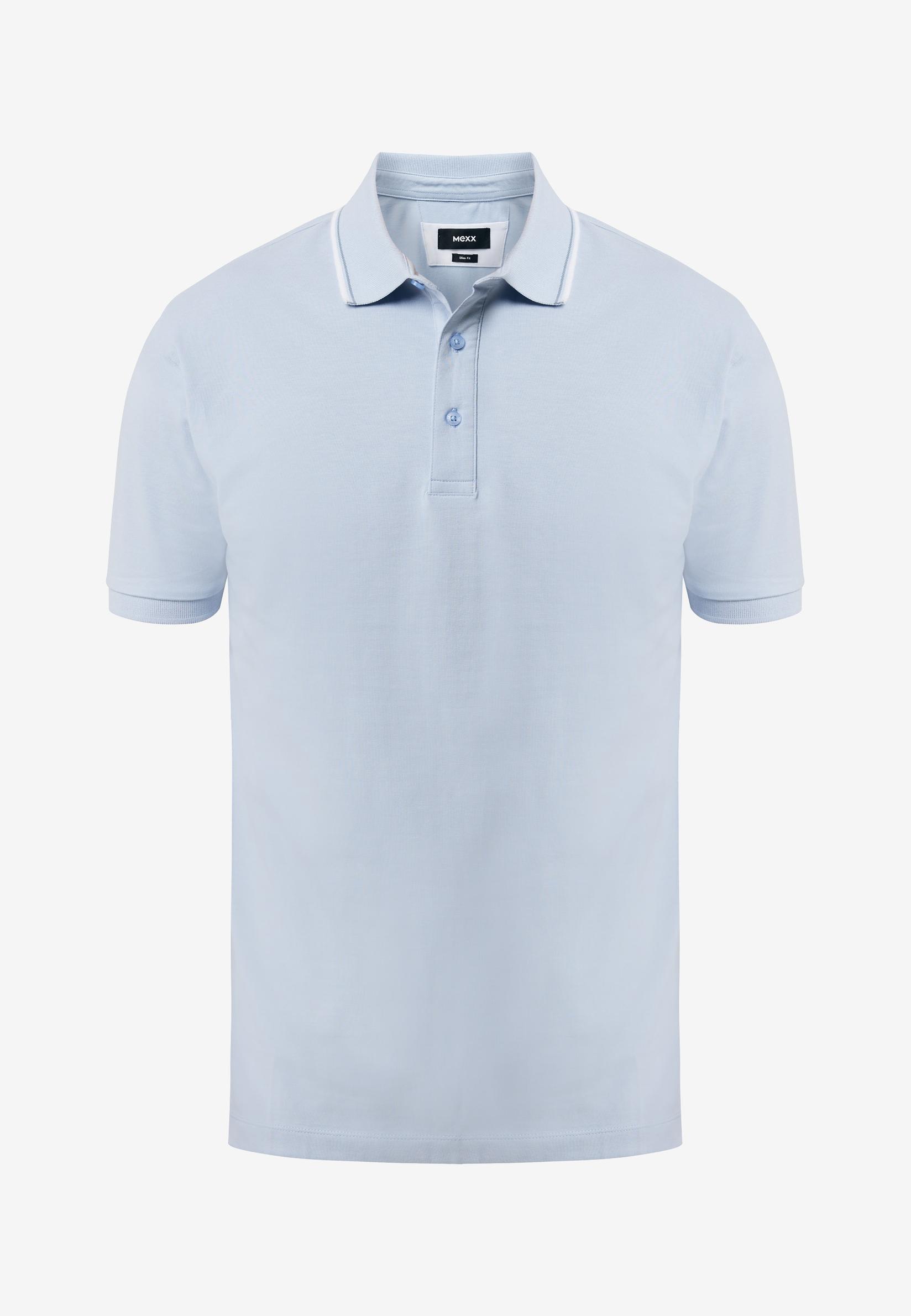 Mexx Muška majica MF007103241M, Polo kragna, Svetloplava