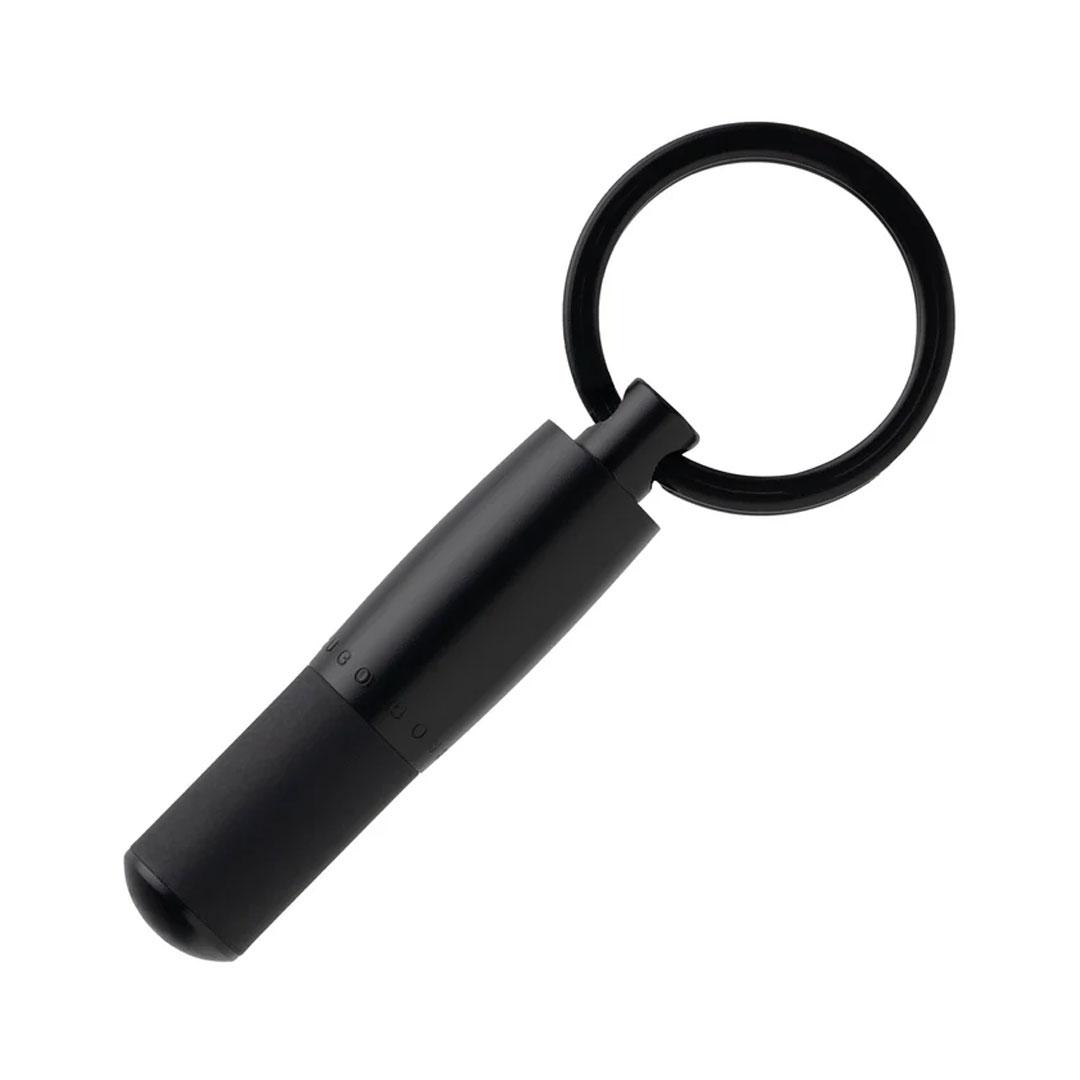 Privezak Hugo Boss Gear Matriks, crni