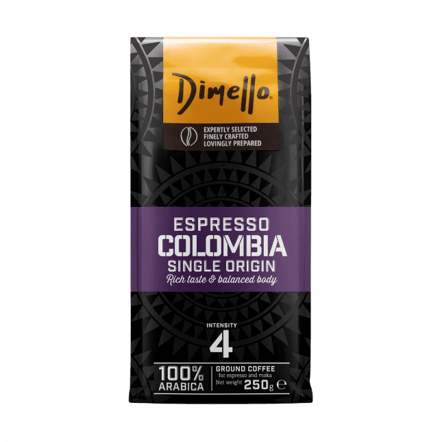 Dimello Colombia Mlevena kafa, single origin, 250g