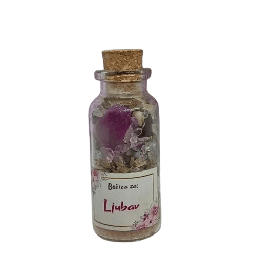 MAGIČNI SVET KRISTALA Bočica za ljubav
