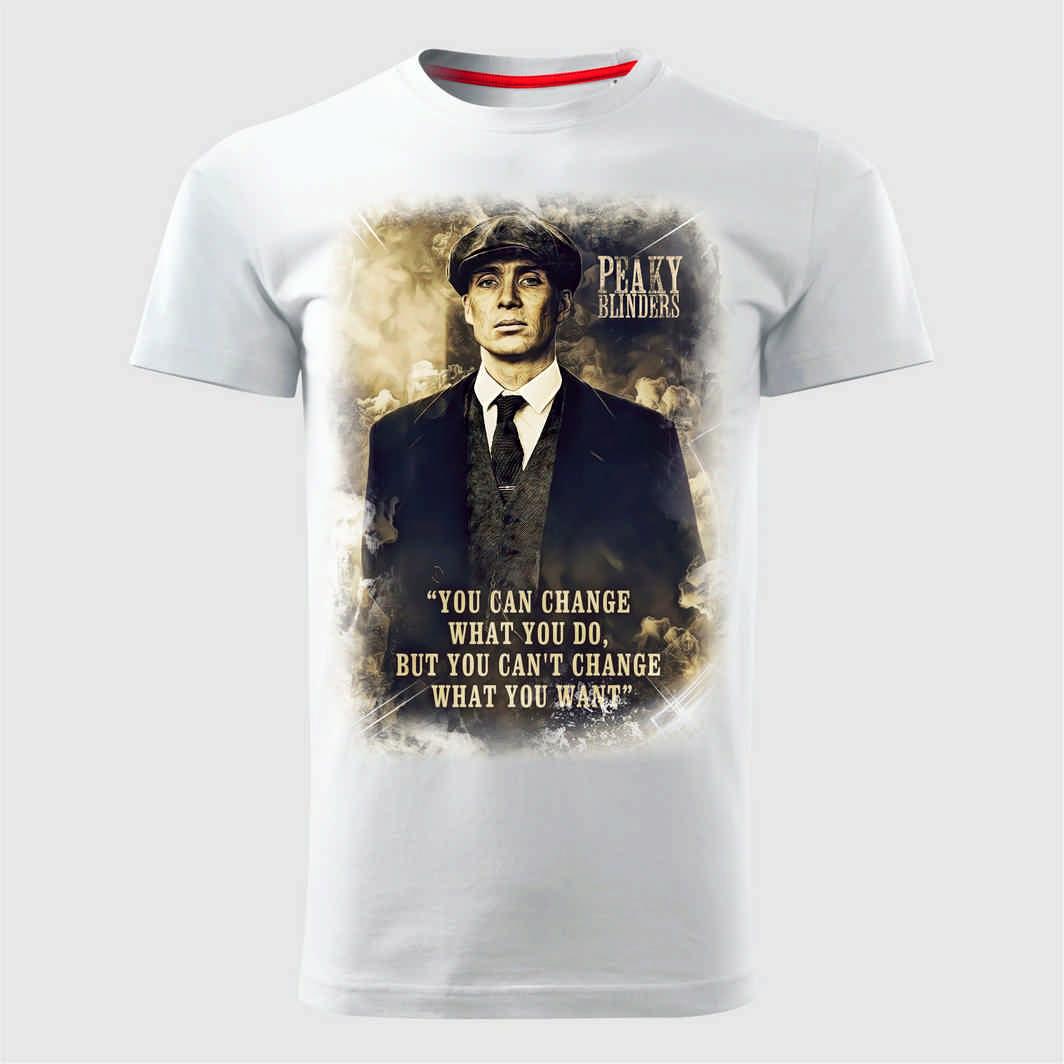MAJICE BRE Muška majica PEAKY BLINDERS 07 bela