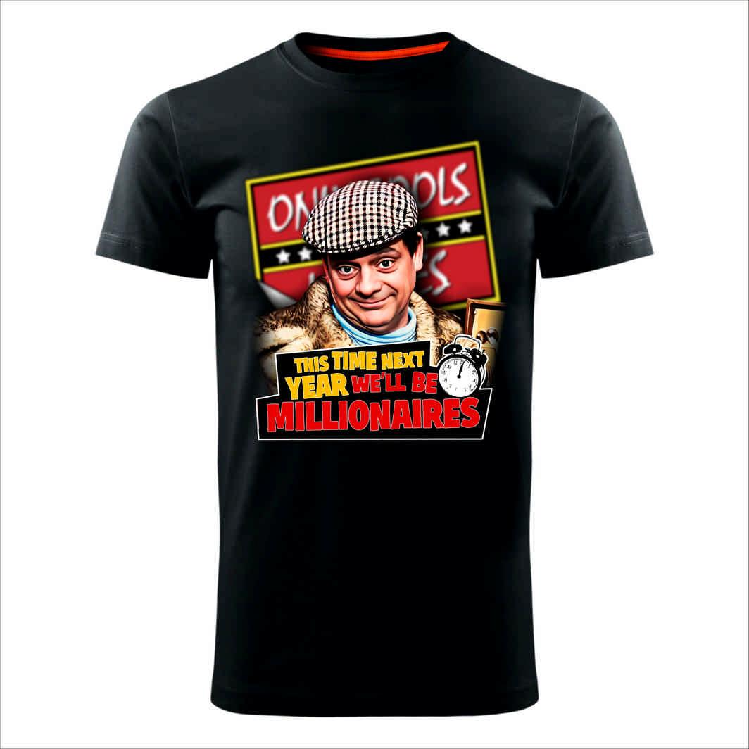 MAJICE BRE Muška majica Del boy 03 crna