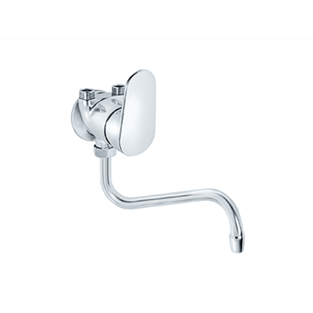 Rosan Smart Baterija za mali bojler, Jednoručna, Zidna montaža, Hrom