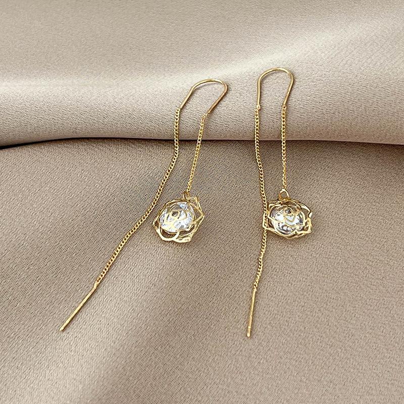 Marvel Co Ženske svečane minđuše, Zlatne boje