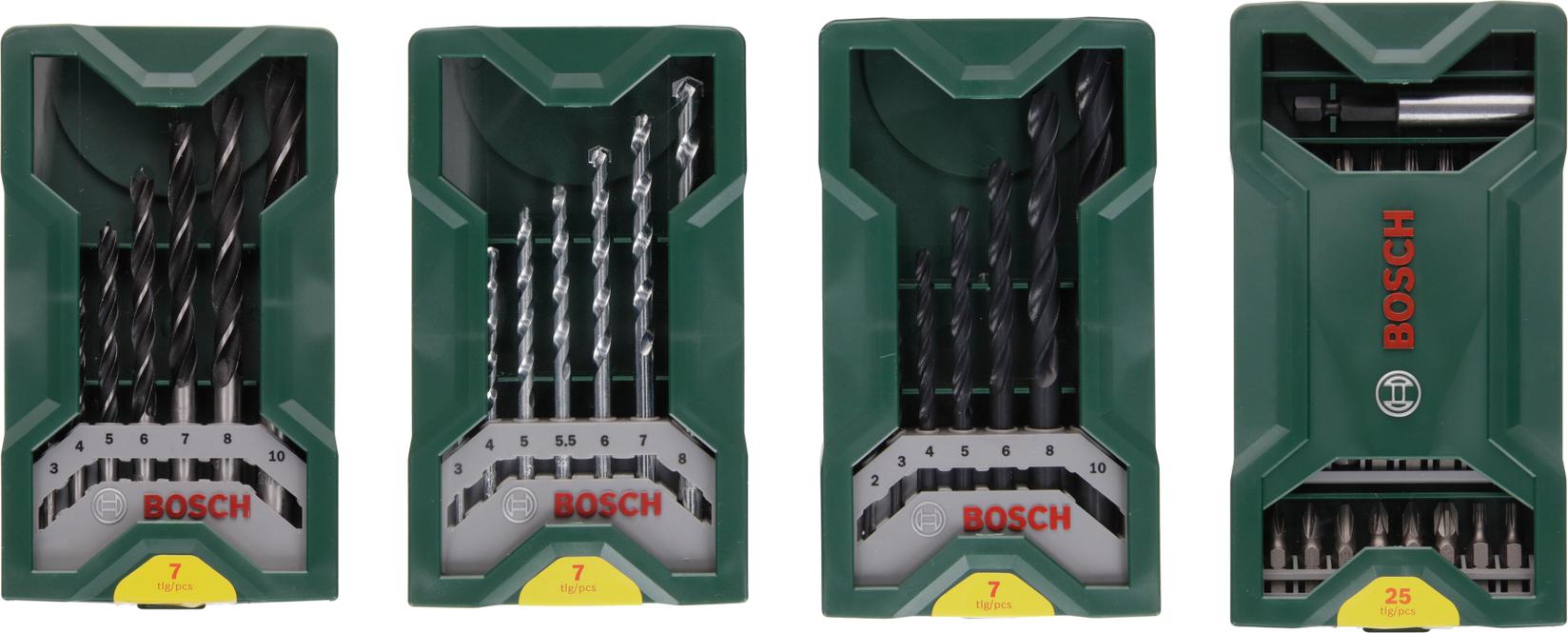 Bosch multipack 3+1 Mini-X-Line set, 2607017071