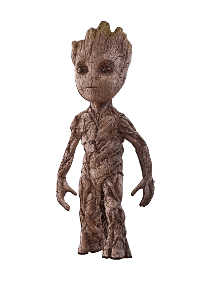 Wood magic Baby Groot Slagalica od drveta, 101 delova