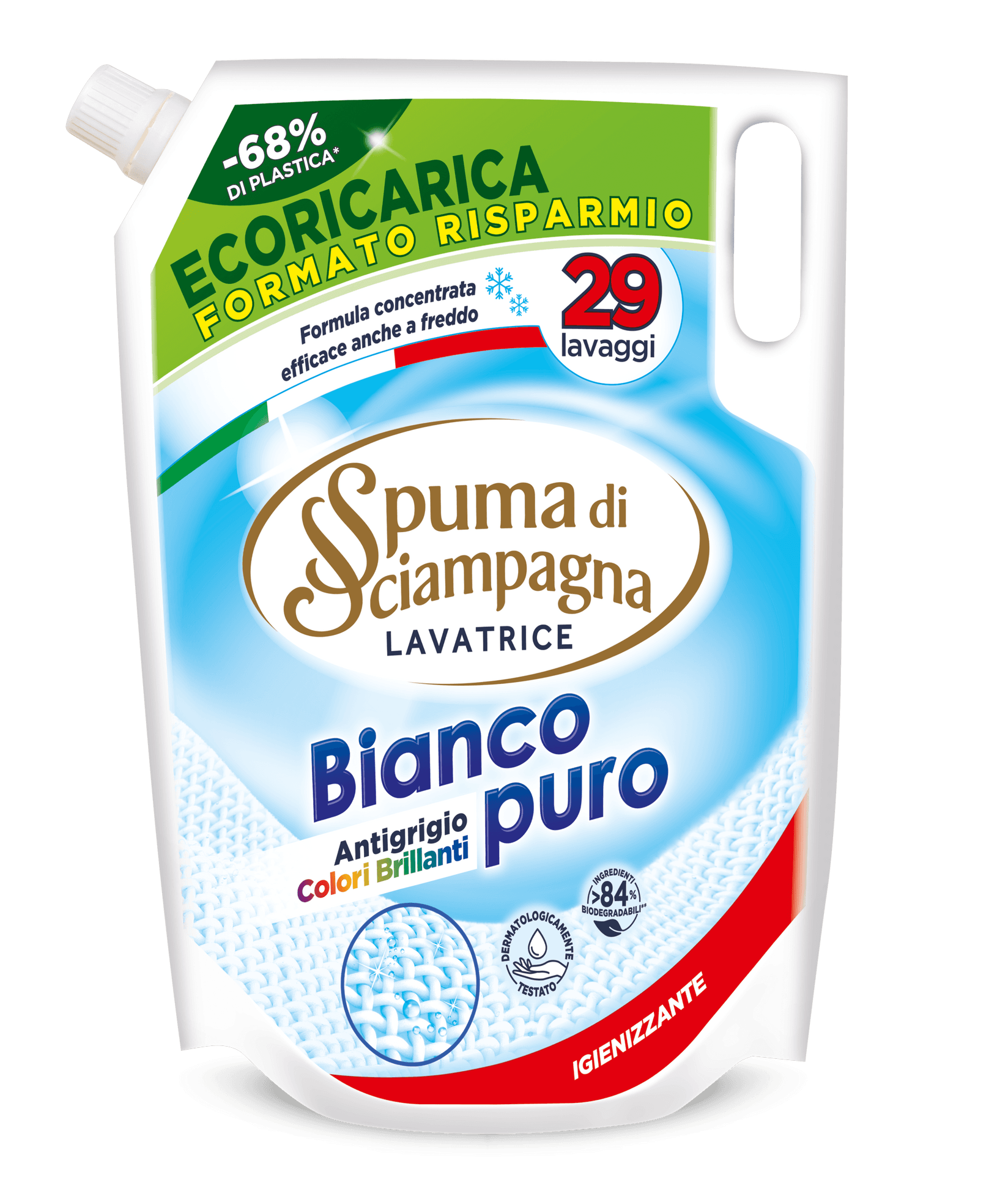 Spuma di Sciampagna Tečni deterdžent, Biancopuro, 1305ml