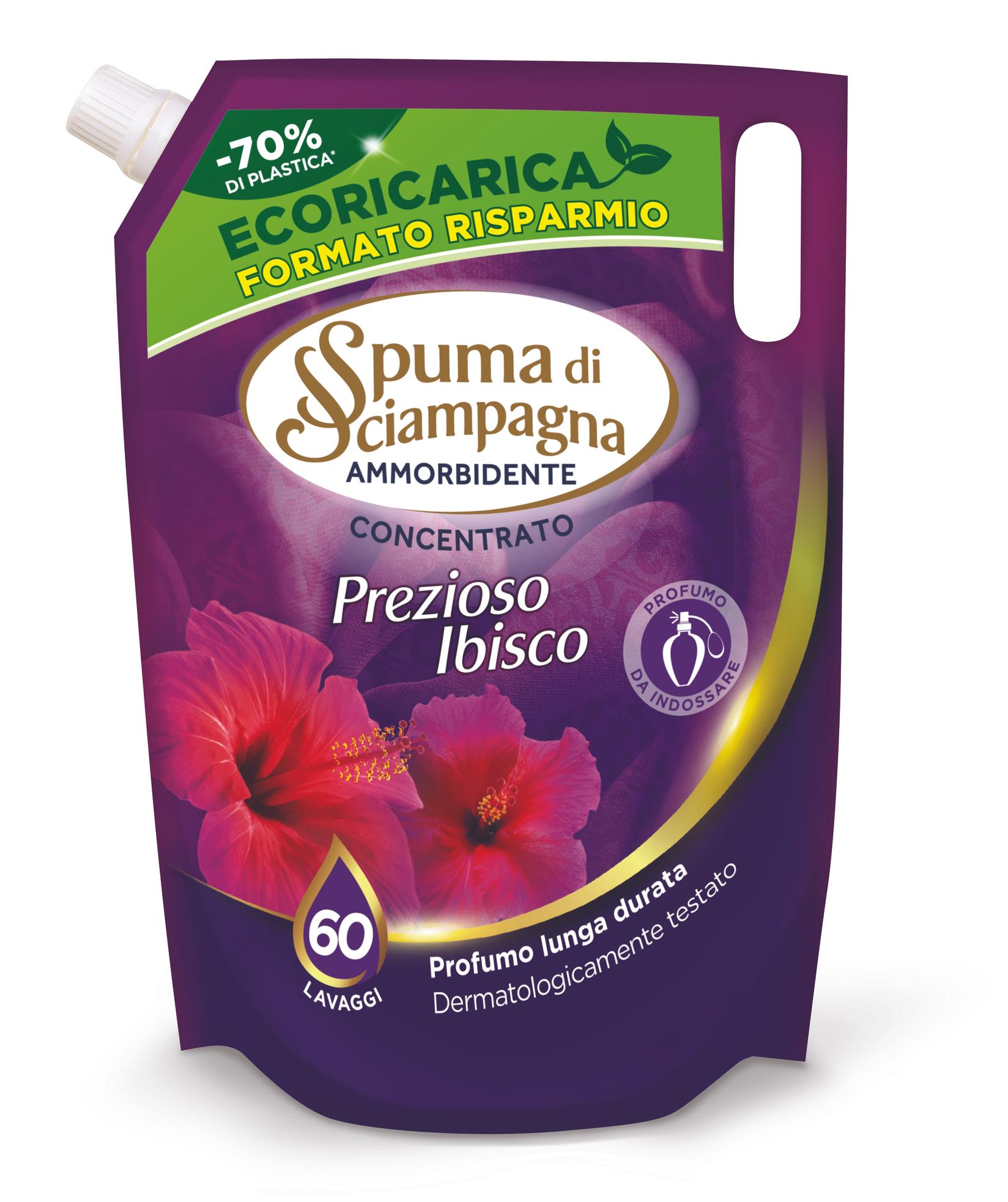 Spuma di Sciampagna Omekšivač, Prezioso Ibisco, 1200ml