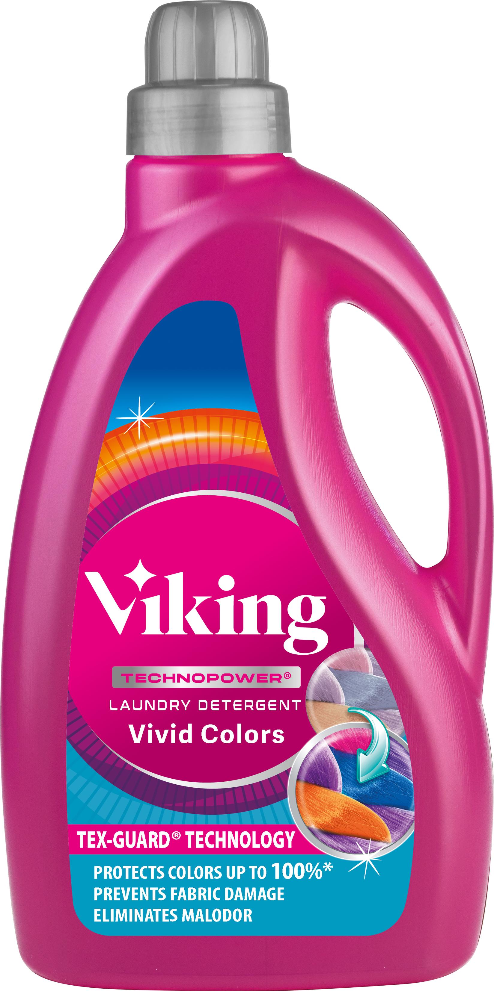 Viking Tečni deterdžent Technopower Color, Broj pranja 45, 2700ml
