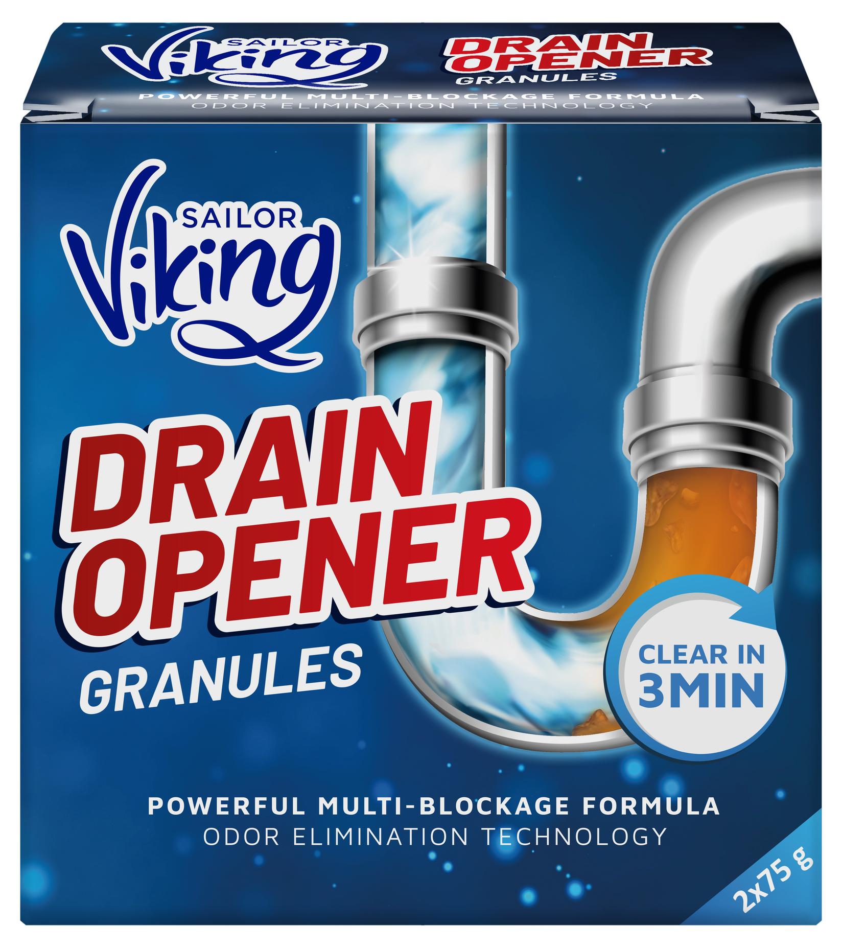 Viking Sredstvo za otpušavanje odvoda, 75 gr x 2 kom