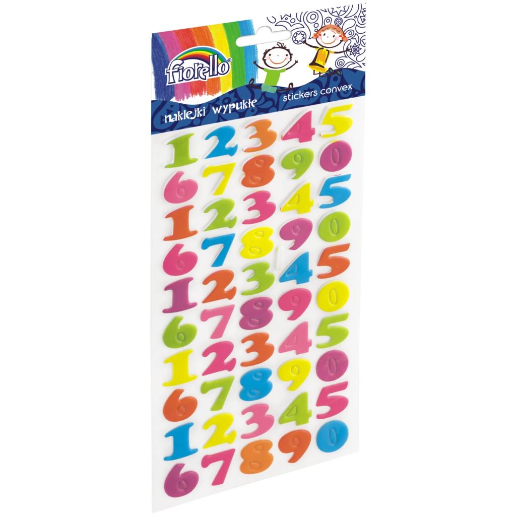 Fiorello Konveksni stikeri Brojevi