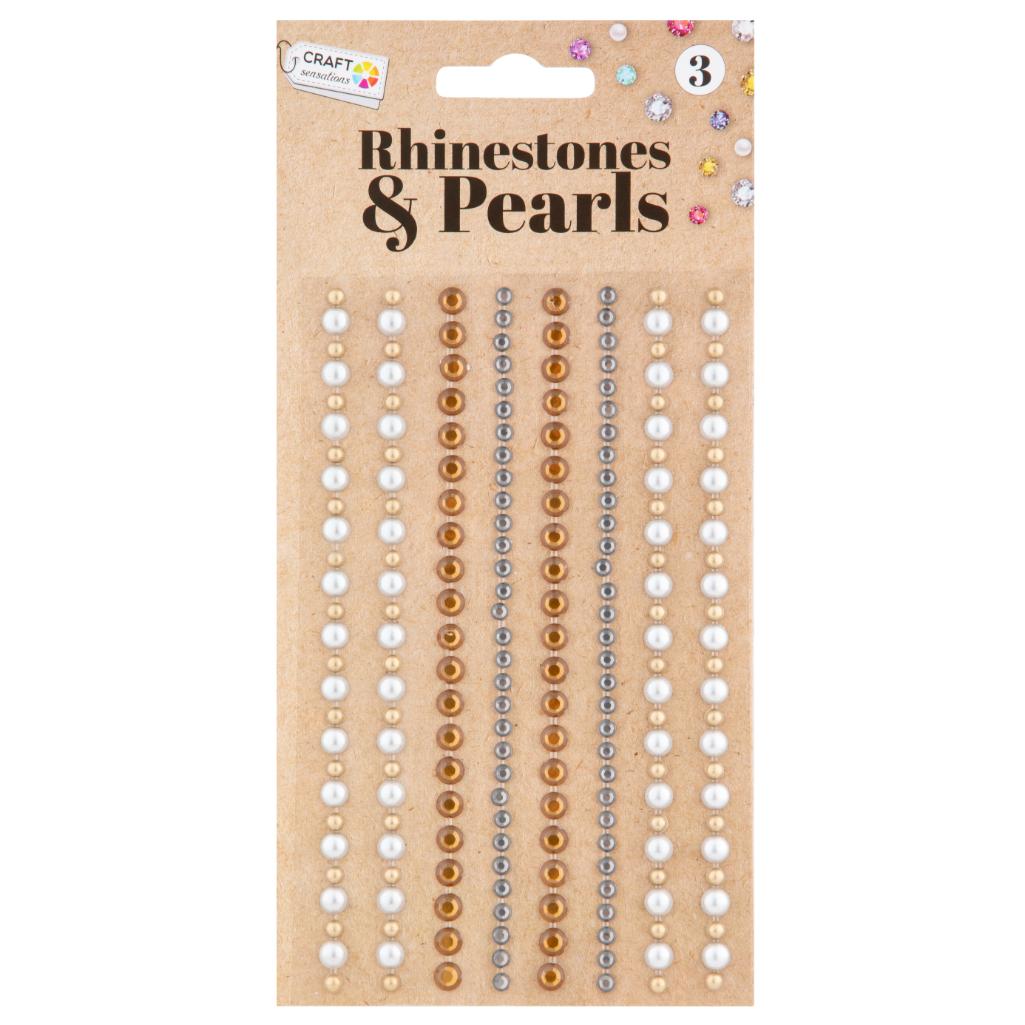 GRAFIX Perla Set stikera, Braon