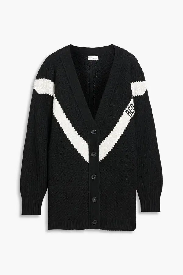 Red Valentino Ženski džemper WR0KA03H66R-0NA, Crni