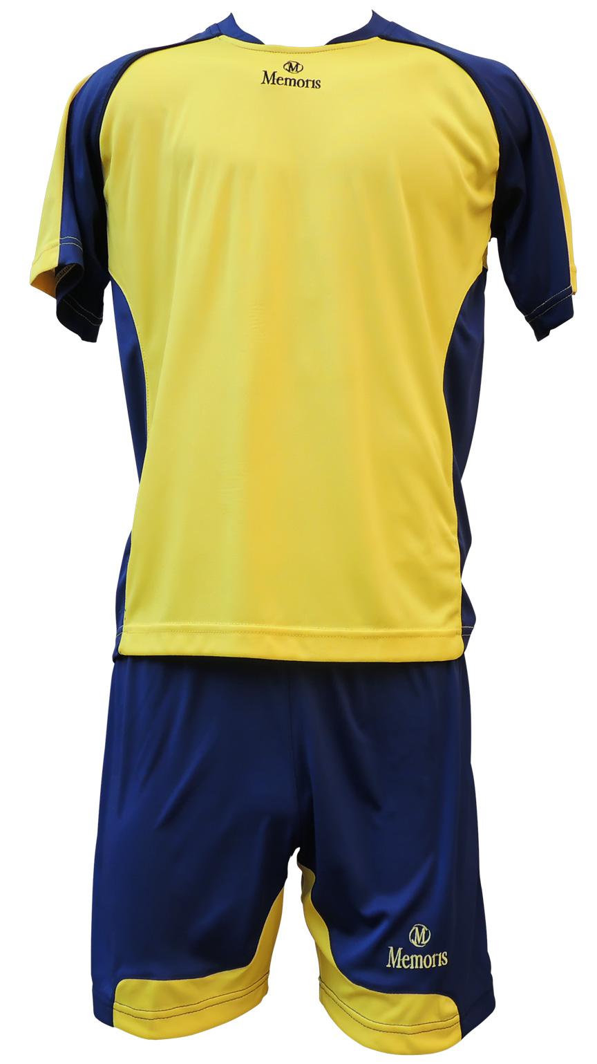 Memoris Fudbalski komplet dres za dečake, Teget-žuti
