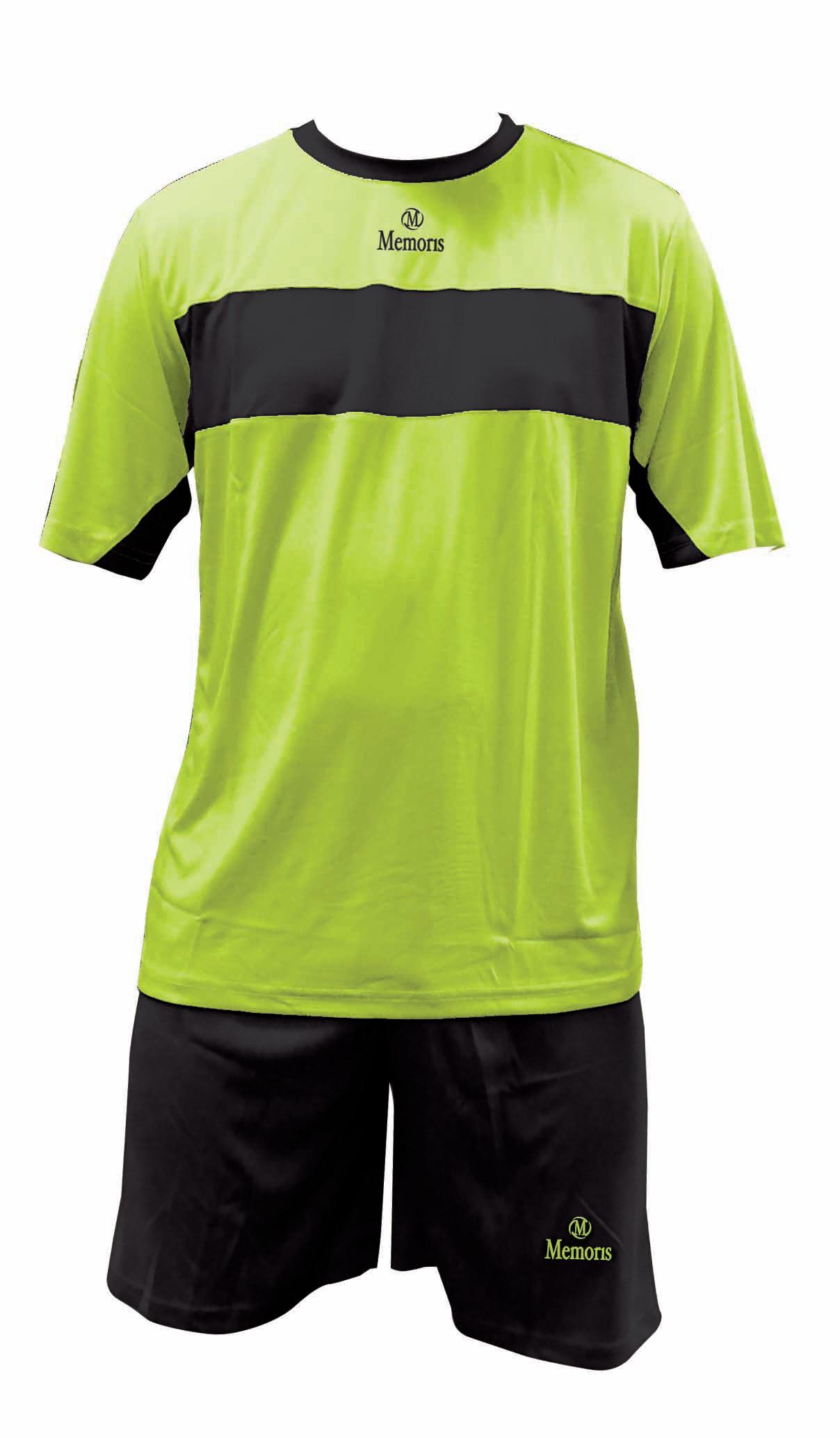 Memoris Fudbalski komplet dres za muškarce, Zeleno-crni