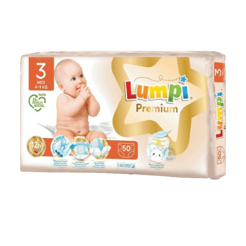 Lumpi Pelene Premum 3, 4-9 kg, 50/1