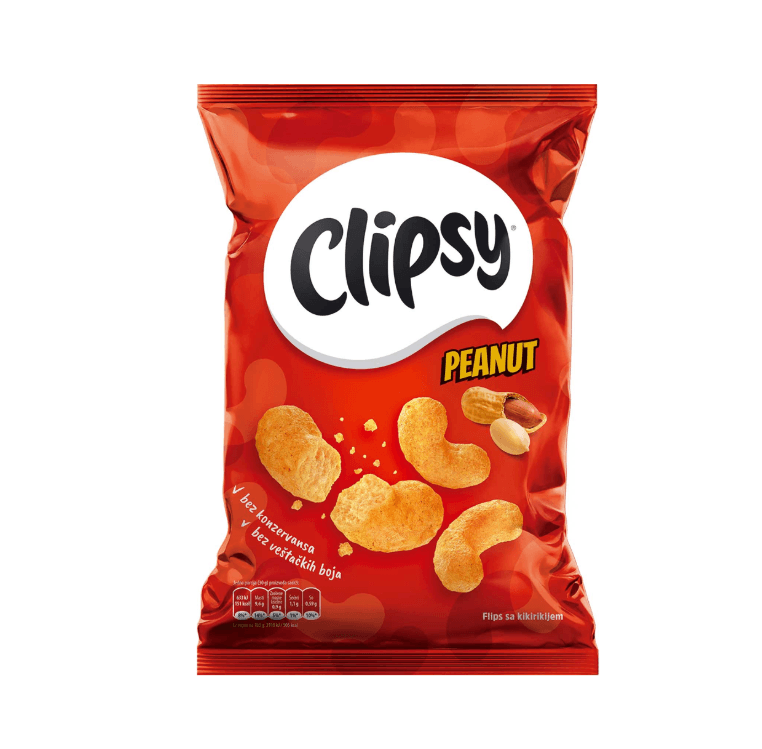 Clipsy Flips sa kikirikijem, 50g