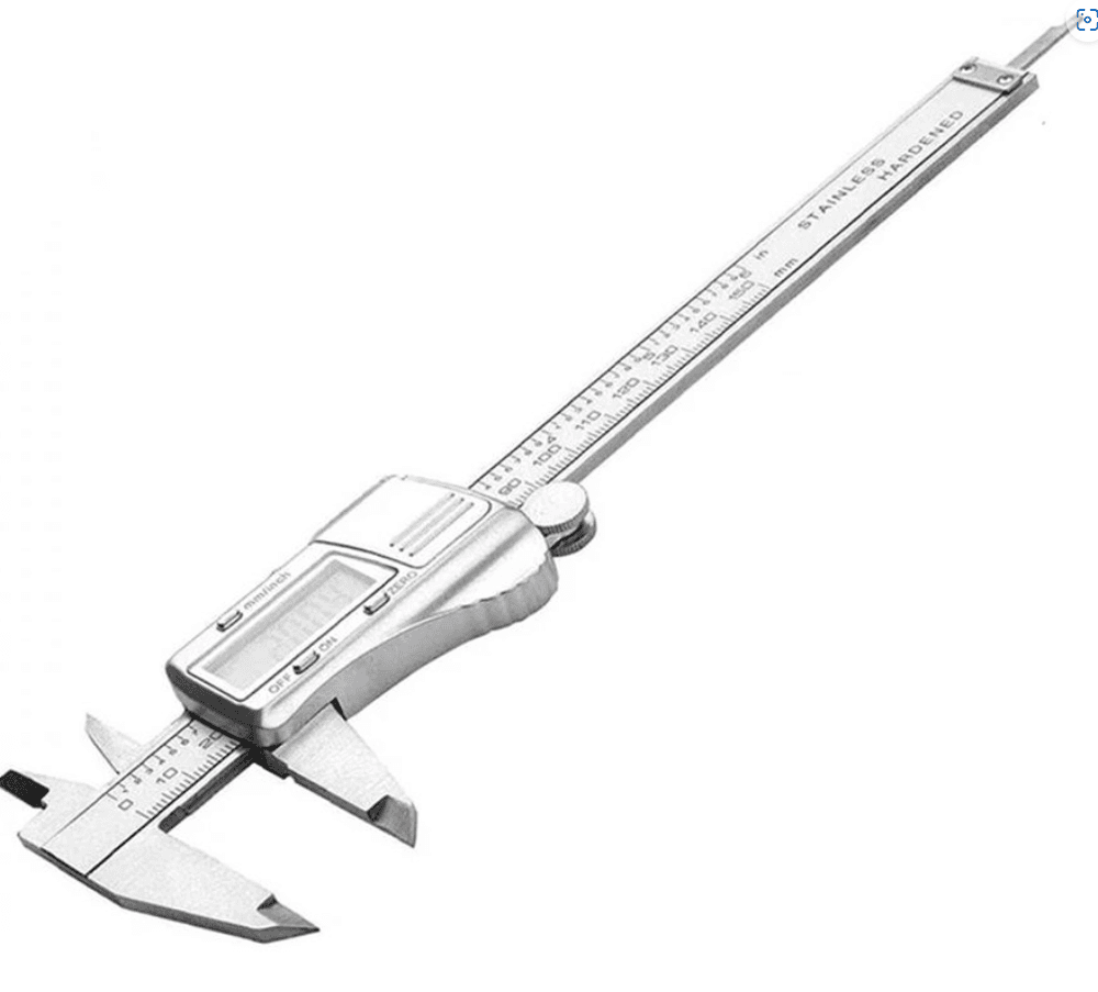 TOLSEN Pomično merilo - šubler, Digitalni, Metalni