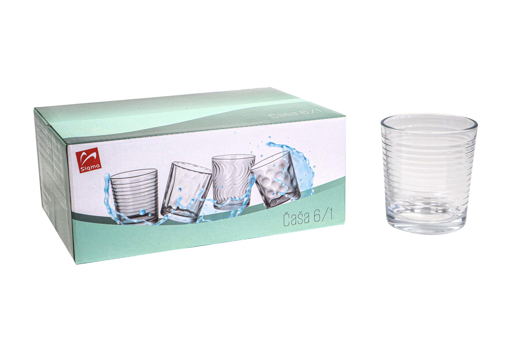 Sigma Set čaša GRB256-A, 260ml, 6 komada