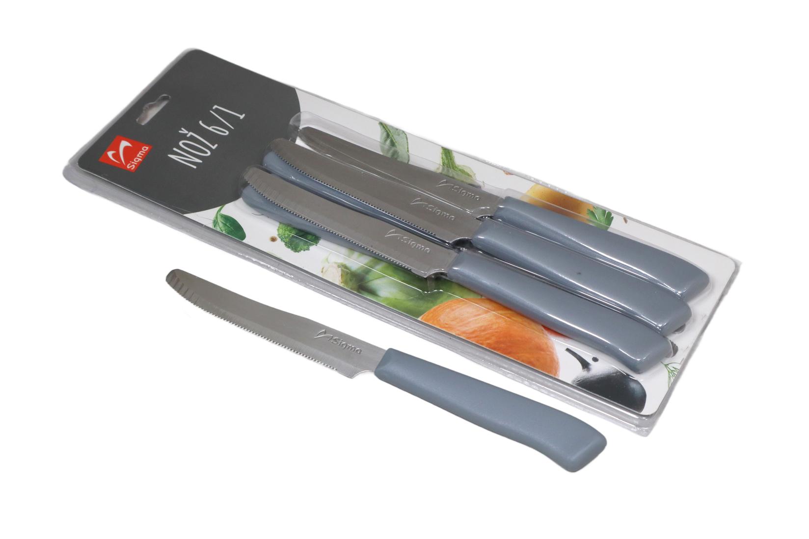 Sigma Set noževa Non Stick 2404-GR, 6 komada, Sivi