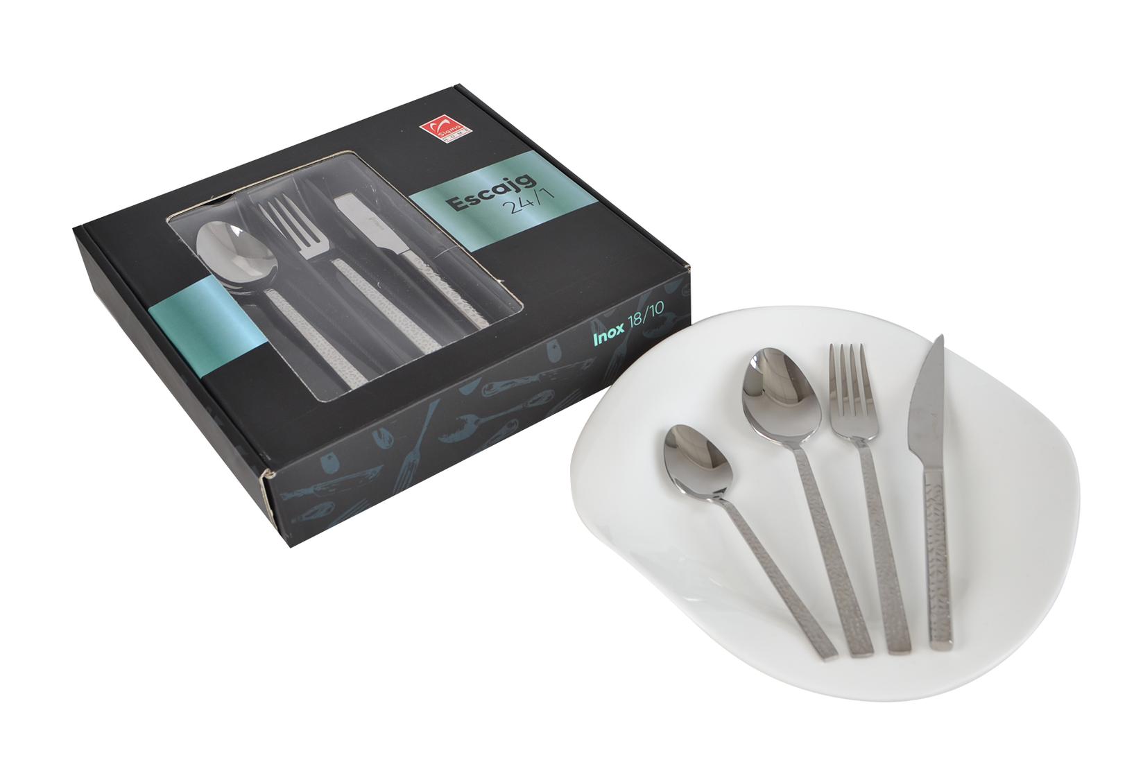 Sigma Escajg HR24-KRIS, 24 komada, Srebrne boje