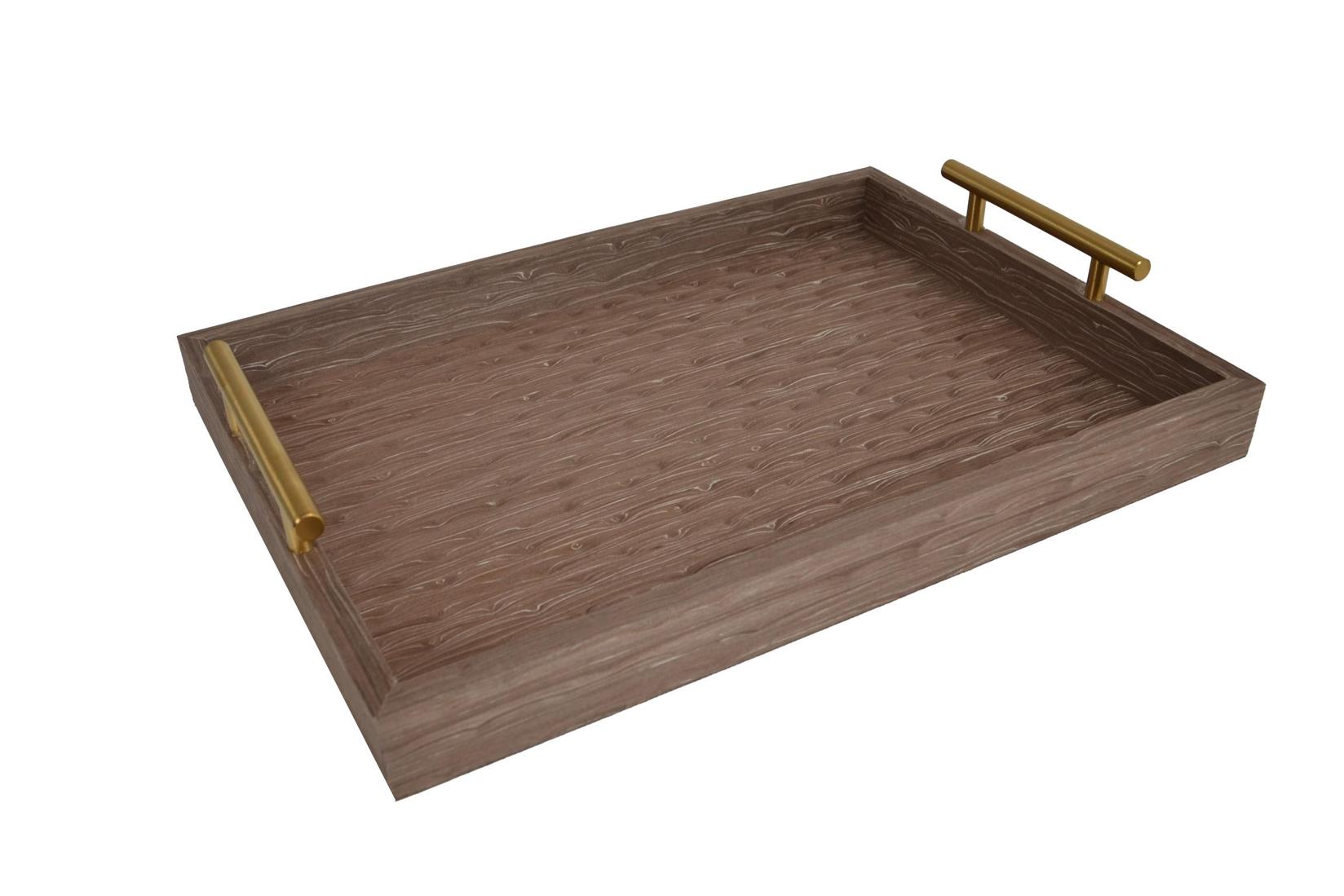 Sigma Poslužavnik HRT-23A328, Medijapan, 42×31 cm, Braon