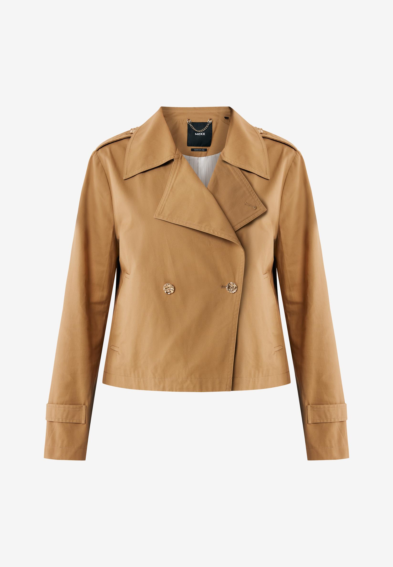 MEXX Ženski kratki mantil, Braon