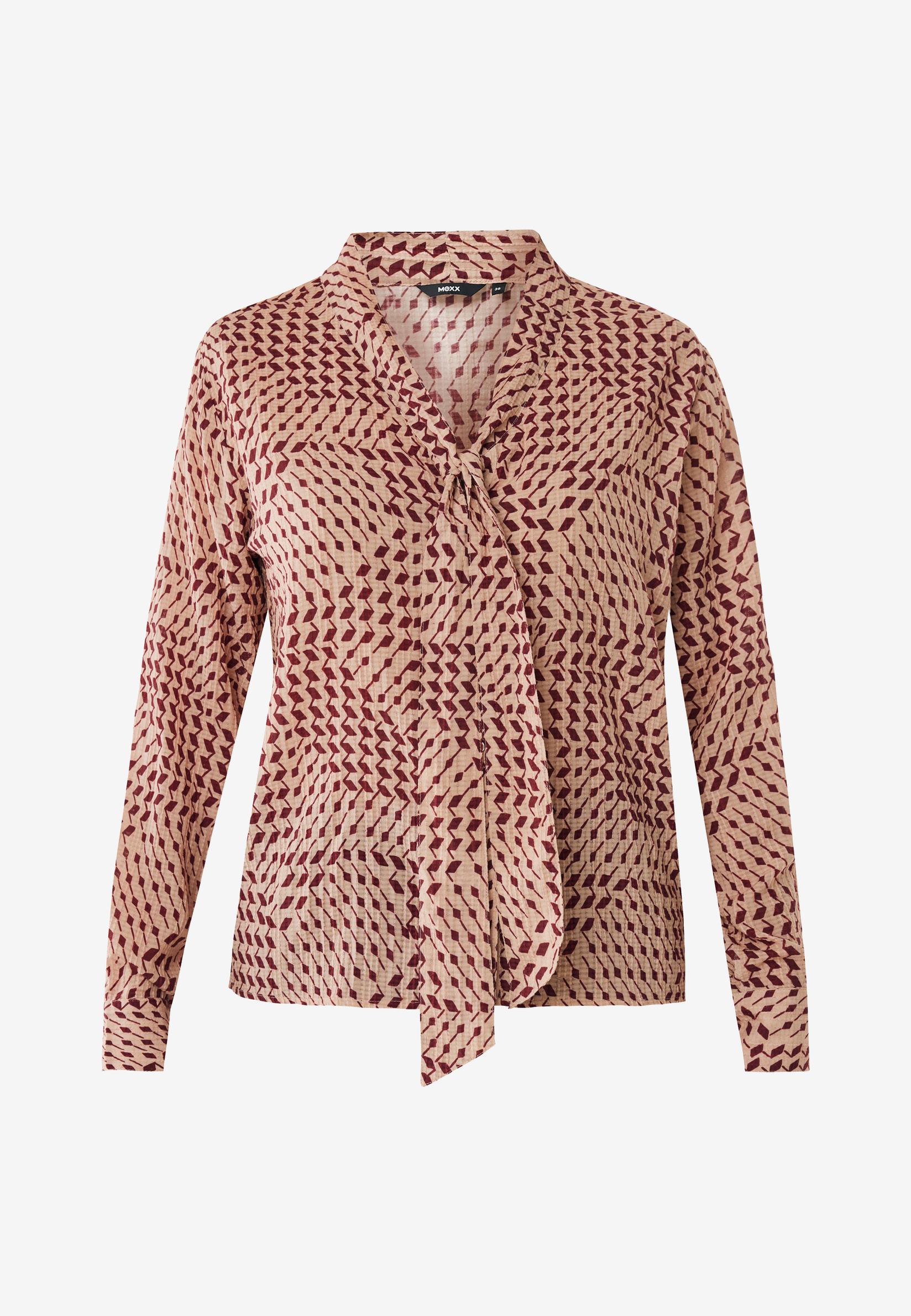 Mexx Ženska bluza MF006101953W, V-izrez, Bež