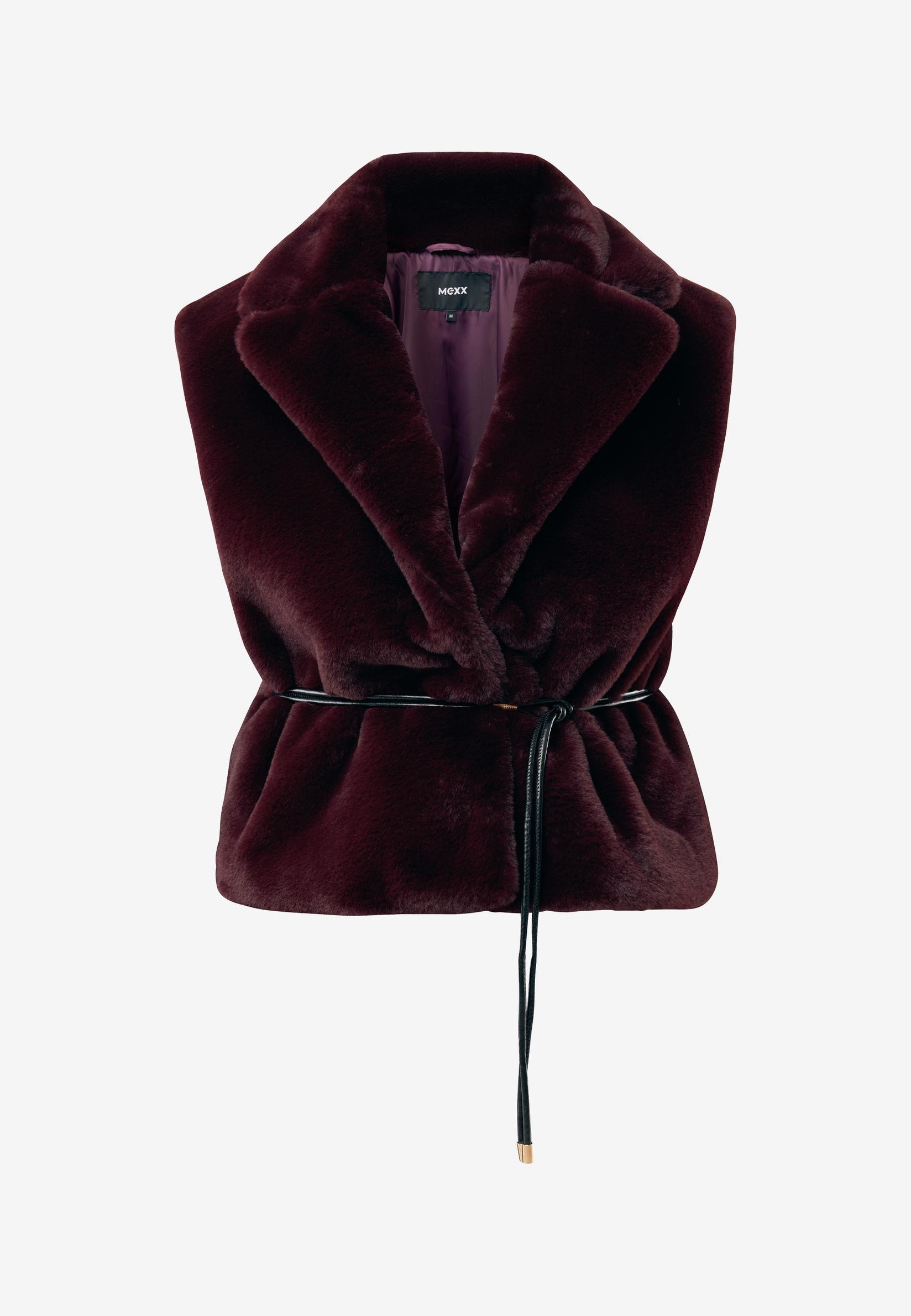 Mexx Ženski prsluk MF006404353W, Regular, Bordo