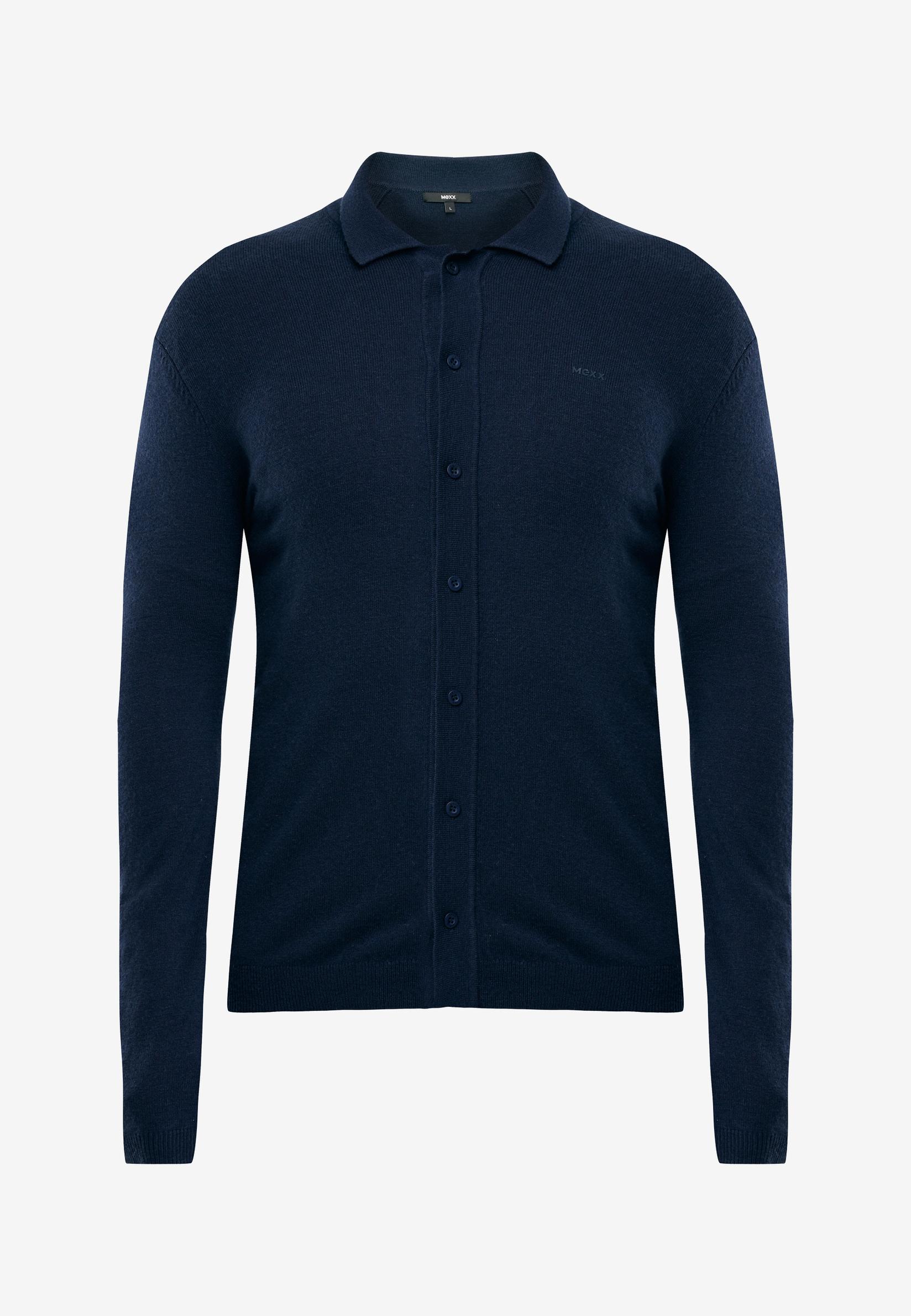 Mexx Muški džemper Denali MF006604753M, Dugi rukav, Teget