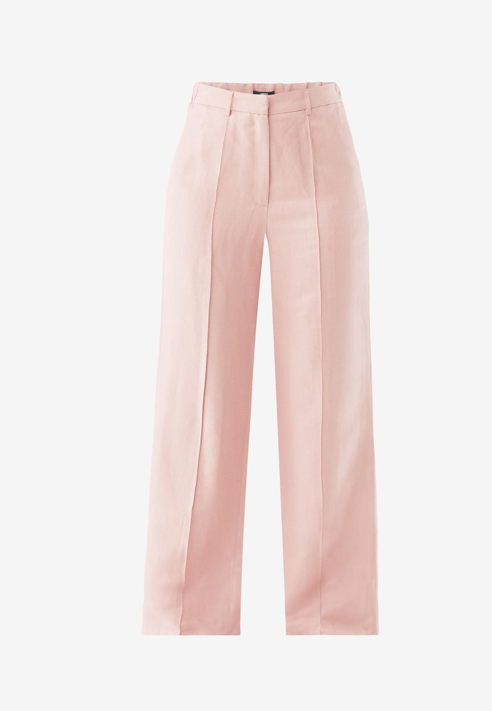 Mexx Ženske pantalone MF007003661W, Široke nogavice, Svetloroze