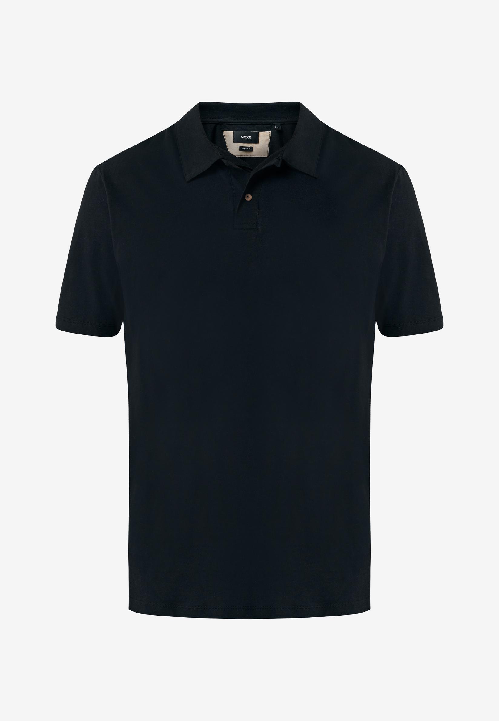 Mexx Muška majica MF007103941M, Polo kragna, Crna