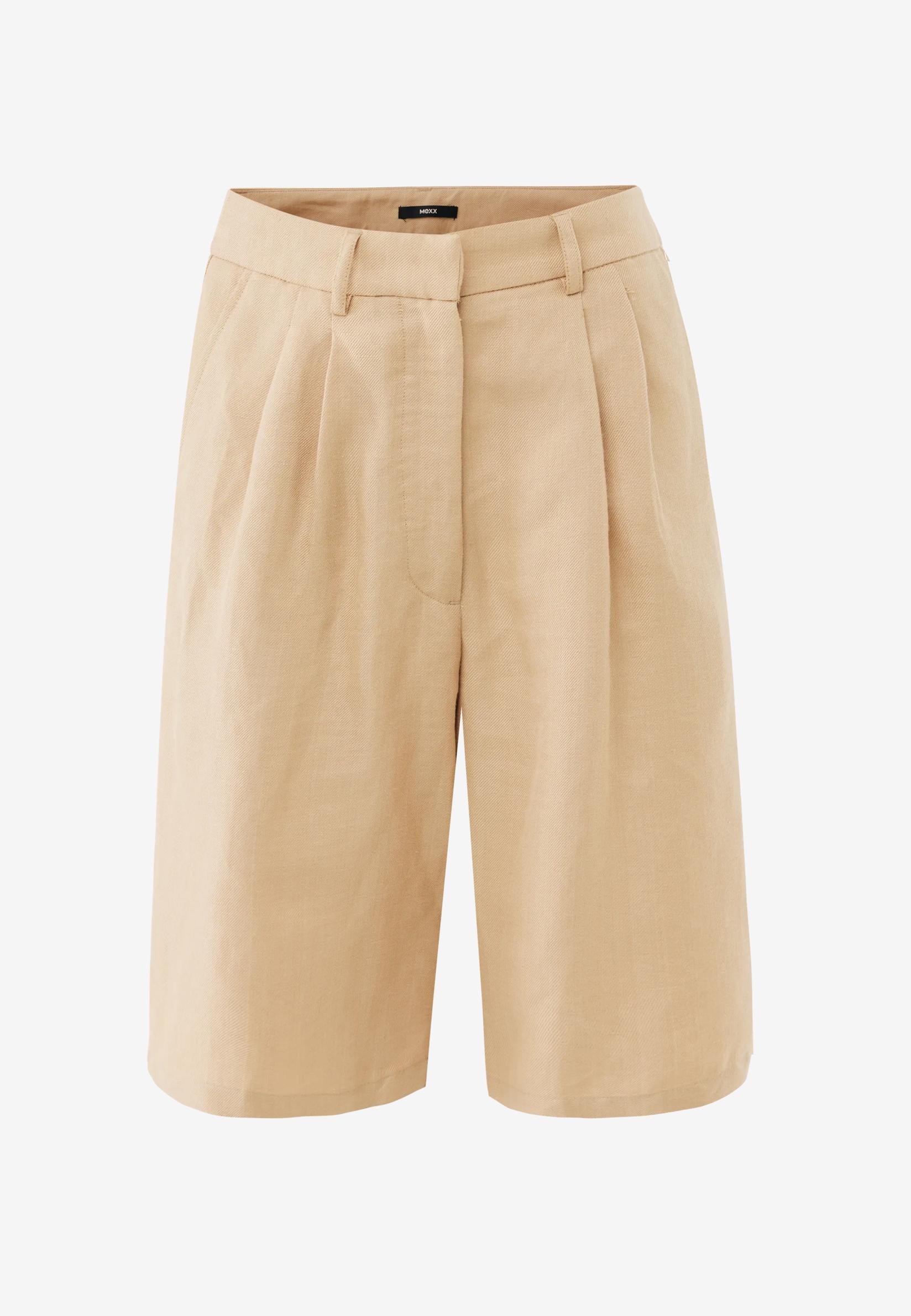 Mexx Ženski šorts MF007301461W, Široke nogavice, Krem