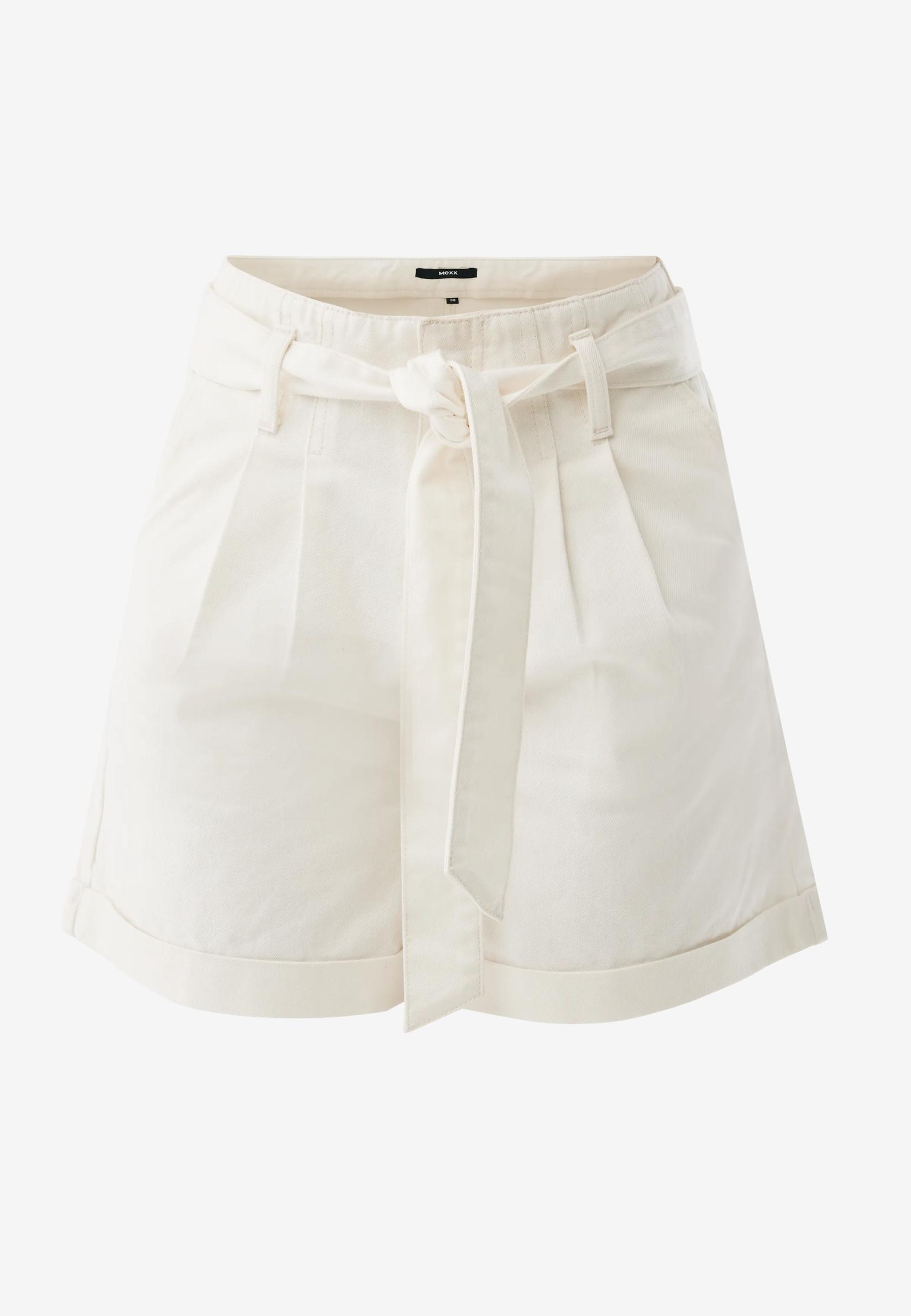 Mexx Ženski šorts MF007302361W, Široke nogavice, Prljavo beli