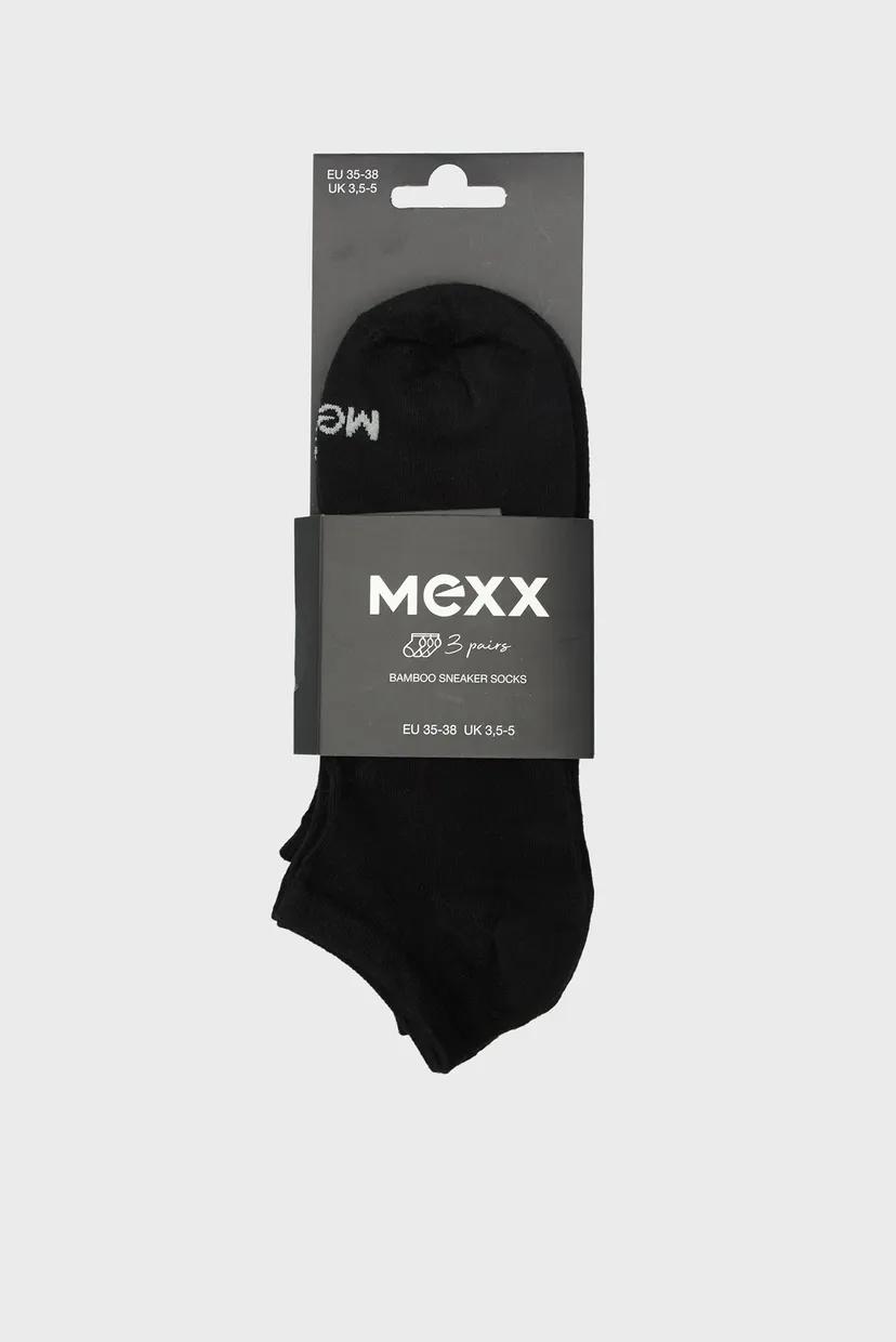 Mexx Muške čarape SS2307999U, 3 para, Crne