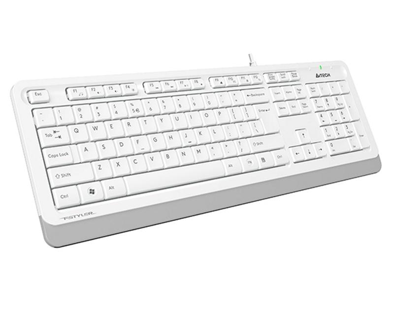 Selected image for A4 TECH Tastatura FK10 FSTYLER USB US bela