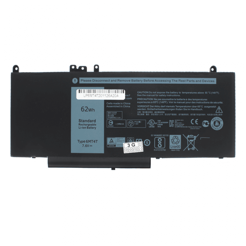 Selected image for Baterija za laptop Dell E5570 E5470 Battery 6MT4T HQ2200