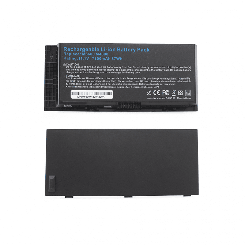 Selected image for Baterija za laptop Dell Precision M6600 M6700 M4600 M4700 11.1V 7800mAh