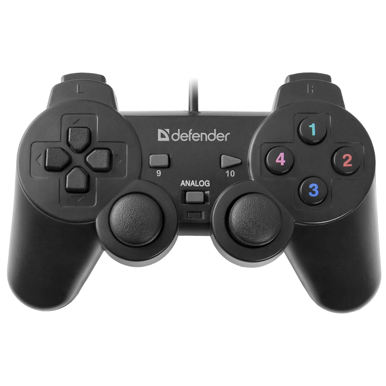 Selected image for DEFENDER Gamepad Omega USB PC/PS3 crni