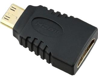 FAST ASIA Adapter Mini HDMI (M) HDMI (F) crni
