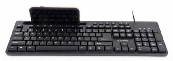 Selected image for GEMBIRD Tastatura sa držačem za telefon KB-UM-108