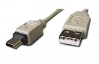 Gembird USB kabl 1,8 m USB 2.0 USB A A Mini-USB B Belo