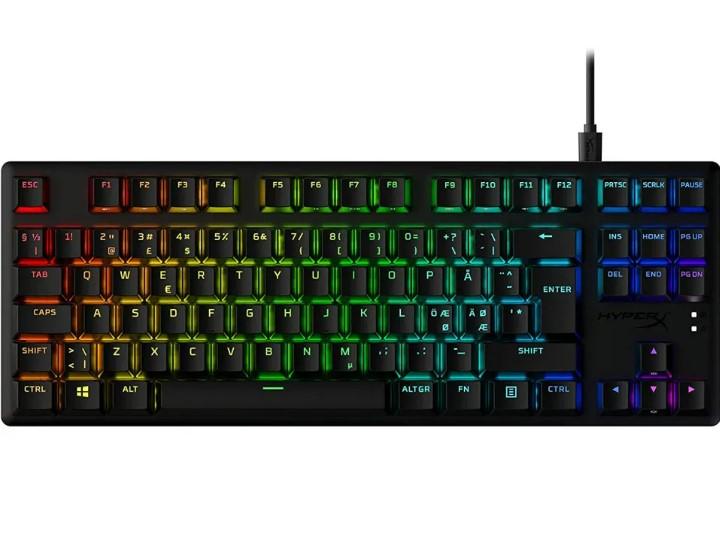 Selected image for HYPERX Gaming tastura Alloy Origins Core PBT - Red Linear