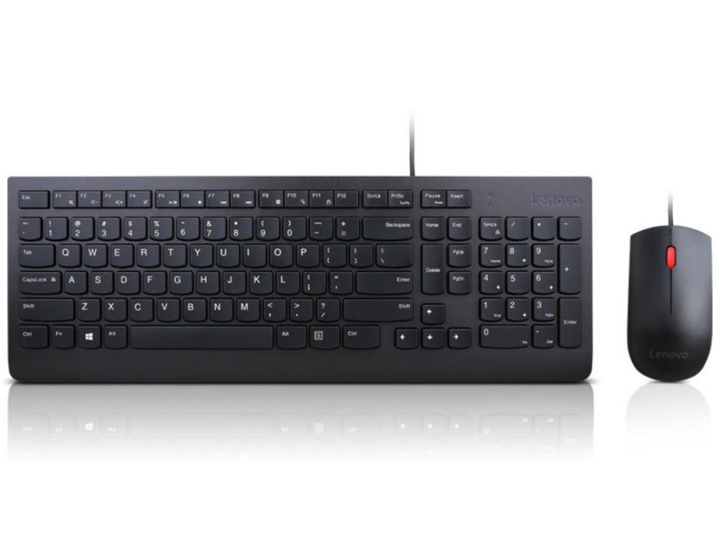 Selected image for LENOVO Set tastatura + miš Essential crni