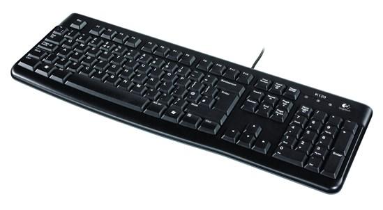 LOGITECH Tastatura K120 crna